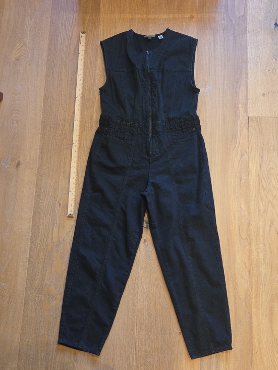 Universal Thread Pants - Universal Thread Black Sleeveless Zip-Front Knit Top With Stretch